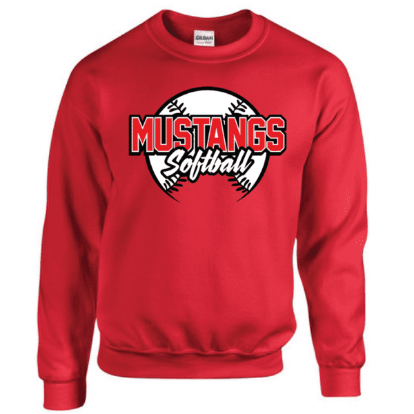 G180 Gildan Heavy Blend Fleece Crew Sweatshirt - Red